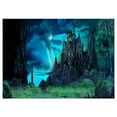 thumbnail image 1 of BSDHOME Polyester 7x5ft Halloween Photo Photography Fear Castle Background Backdrop, 1 of 2