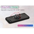 thumbnail image 6 of is Specially Designed for iPhone 7/8/Se 2020 Anti-Scratches,Anti-Fingerprint, Built-in 360° Rotating Ring Bracket Solid and Durable Magnetic car Phone case, Suitable for 4.7inches Male-Black, 6 of 11