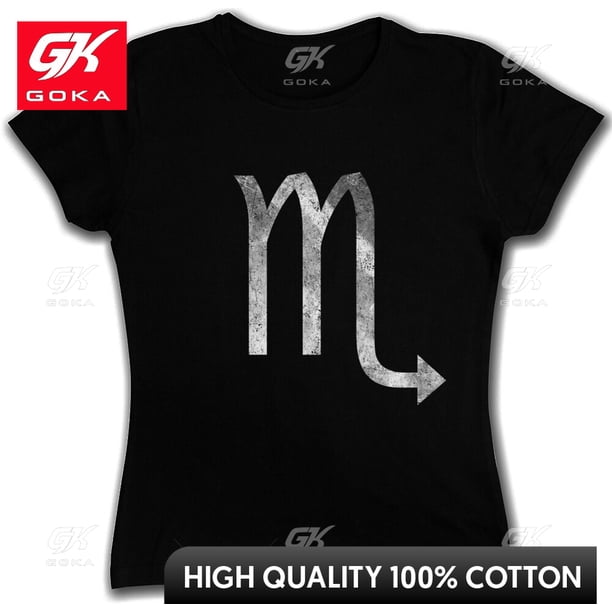 Camisetas gráficas del signo del zodiaco SCORPIO ropa para hombre camisetas de algodón para mujer Camiseta estampada ropa Y2K camiseta divertida de Anime