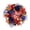 Style A, variant on Patriotic Day, Memorial Day American Flag Color Burlap Mesh Wreath for Front Door Independence Day 4th of July Wreath for Indoor and Outdoor (16inch)