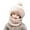 Khaki, variant on CozyKids Winter Hat Scarf Neck Warmer Set With Ear For Toddlers And Children Warm Lined Cold Weather Gear
