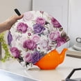 thumbnail image 3 of HELLHERO Rose Pattern Coffee Pot Cloth Covers with Lightweight Dust Proof Polyester Canvas, Anniversary, 3 of 8