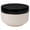 Cream-Black, variant on Seasonal Living Provenance Signature Ceramic Grazed End Table in Cream/Black