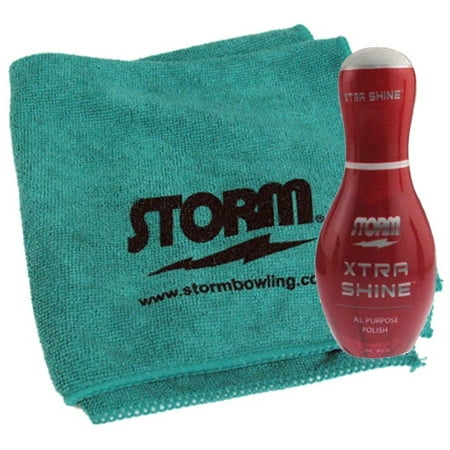 Storm Xtra Shine Bowling Ball Polish with Towel (Best Bowling Ball Polish)
