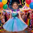 thumbnail image 7 of Tiijoy Big Girls Sleeveless Tutu Dress Birthday Party Princess Pageant Dress, Sizes 11-12, 7 of 7