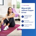 thumbnail image 4 of Pure Encapsulations Mineral 650 without Copper & Iron | Hypoallergenic Combination of Balanced Chelated|Minerals | 180 Capsules, 4 of 9