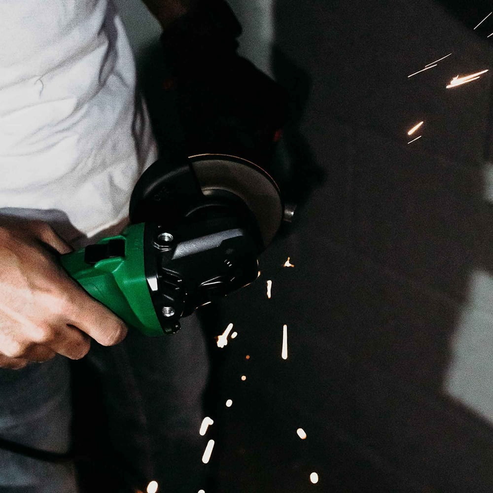 120V 12 Amp AC Brushless Variable Speed 5 in. Corded Angle Grinder