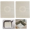 thumbnail image 6 of 2 Pack Kitchen Sink Mat, Drain Pad Protector, Flexible Sink Protector Mat With Drain Holes, Cuttable Sink Mats, Silicone Home Sink Durable Non Slip Mats For Dining Rooms Kitchens Bathrooms, 6 of 8