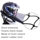 thumbnail image 2 of Red de Equipaje 2 Piezas Araña Elástica con 6 Ganchos para Moto Scooter Bicicleta ATV Extensible 28 x 28 cm Negro, 2 of 4