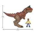 thumbnail image 4 of Imaginext Jurassic World Camp Cretaceous Carnotaurus ‘Toro' & Darius, 4 of 6