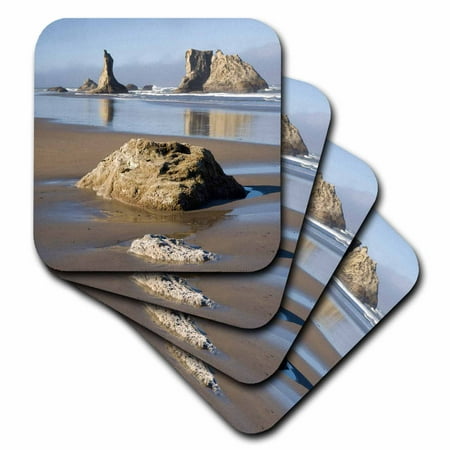 

OR Oregon Coast Bandon Bandon Beach - US38 JWI0287 - Jamie and Judy Wild set of 8 Coasters - Soft cst-93853-2