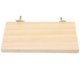 thumbnail image 1 of Wood Bird Perch Platform Bird Parrot Perch Platform Wooden Cockatiel Perch Platform for Bird Cage, 1 of 4