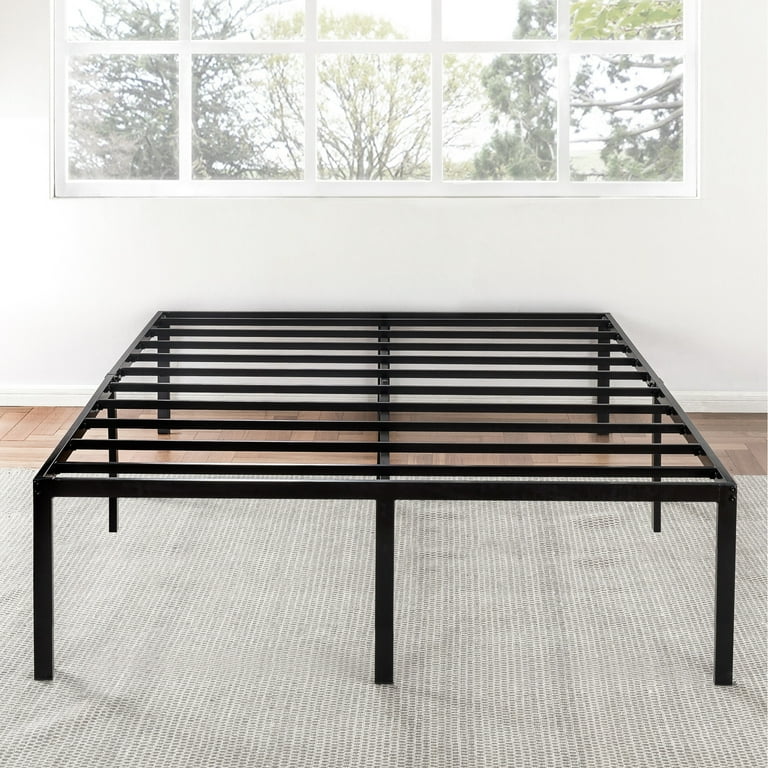 Crown comfort size 18 inch metal platform bed frame discount