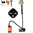thumbnail image 4 of 7800mah Portable Shower Pump Rechargeable Electric Shower Pump with Smart Digital Display Orange, 4 of 8