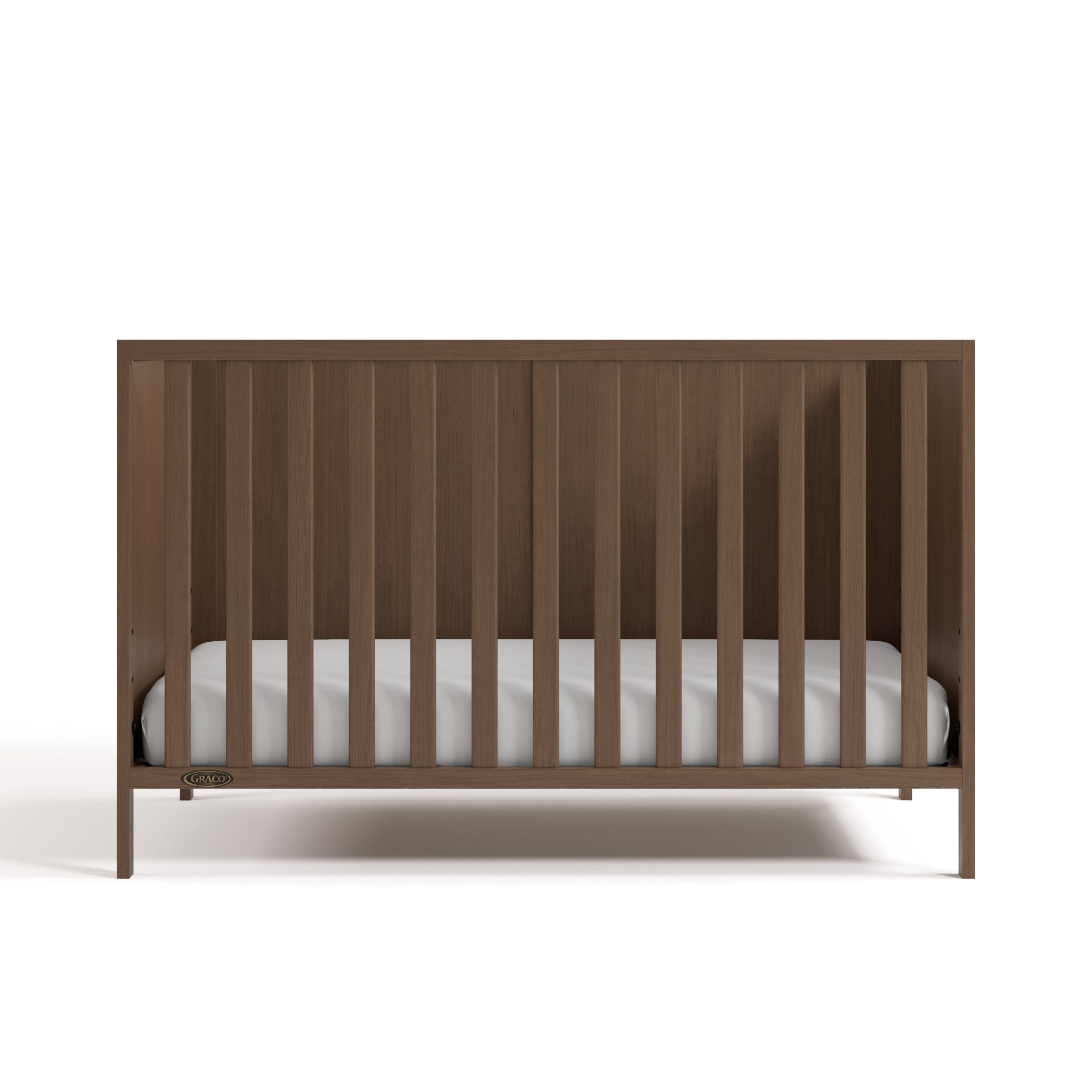 Graco Theo 3-in-1 Convertible Baby Crib, Hazelnut