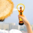 thumbnail image 2 of Mini Handheld Fan Handheld Battery Powered Water Mist Spray Fan Portable Spray Fan For Travel, Camping, Outdoor, Hiking Makeup Home Office Outdoor(Orange), 2 of 7