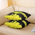 thumbnail image 3 of Boys Basketball Throw Pillow Covers 20x20 Inch Set of 2 Kids Sport Pillow Covers, Basketball Game Cushion Covers for Teens Men Teenage, Yellow Black Cushion Cases Bedroom Decor, 3 of 6