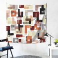 thumbnail image 2 of YFYANG Abstract Geometric Line Texture Tapestry, Bedroom Dormitory Living Room Decoration Tapestrys Wall Hanging , 59 x 59 in, 2 of 9