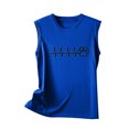 thumbnail image 5 of DailyTrove Women's Graphic Print Sleeveless Tank Top - Cotton-Blend Casual Daily & Lounge Wear, Stylish for Relax, 5 of 5