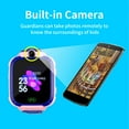 thumbnail image 5 of Smartwatch with GPS Tracker Texting and Calling,Smart Watch for Kids,with Two-Way Call SOS Anti-Lost Games Camera, Child Cellphone Watch School Class Gifts,4-12 Years Girls Boys Gifts, 5 of 5