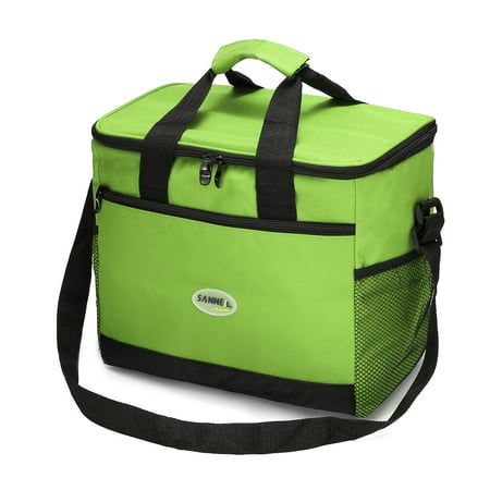 Meigar 16L Large Capacity Cooler Bag Waterproof Insulated Cooler Handbag Lunch Storage Carry Case Picnic Travel (Best Travel Cooler Bag)