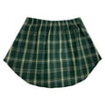 thumbnail image 4 of Sngxgn Womens High Waist Plaid Skirt Pencil Mini Skirts(E,XL), 4 of 5
