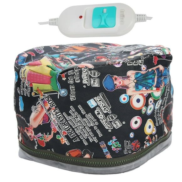 Gorro Grueso De Tela De PU Con Control De Calefacción Inteligente, Forro Interior Impermeable Para El Cuidado Del Cabello A Temperatura Ambiente, Herramienta Para El