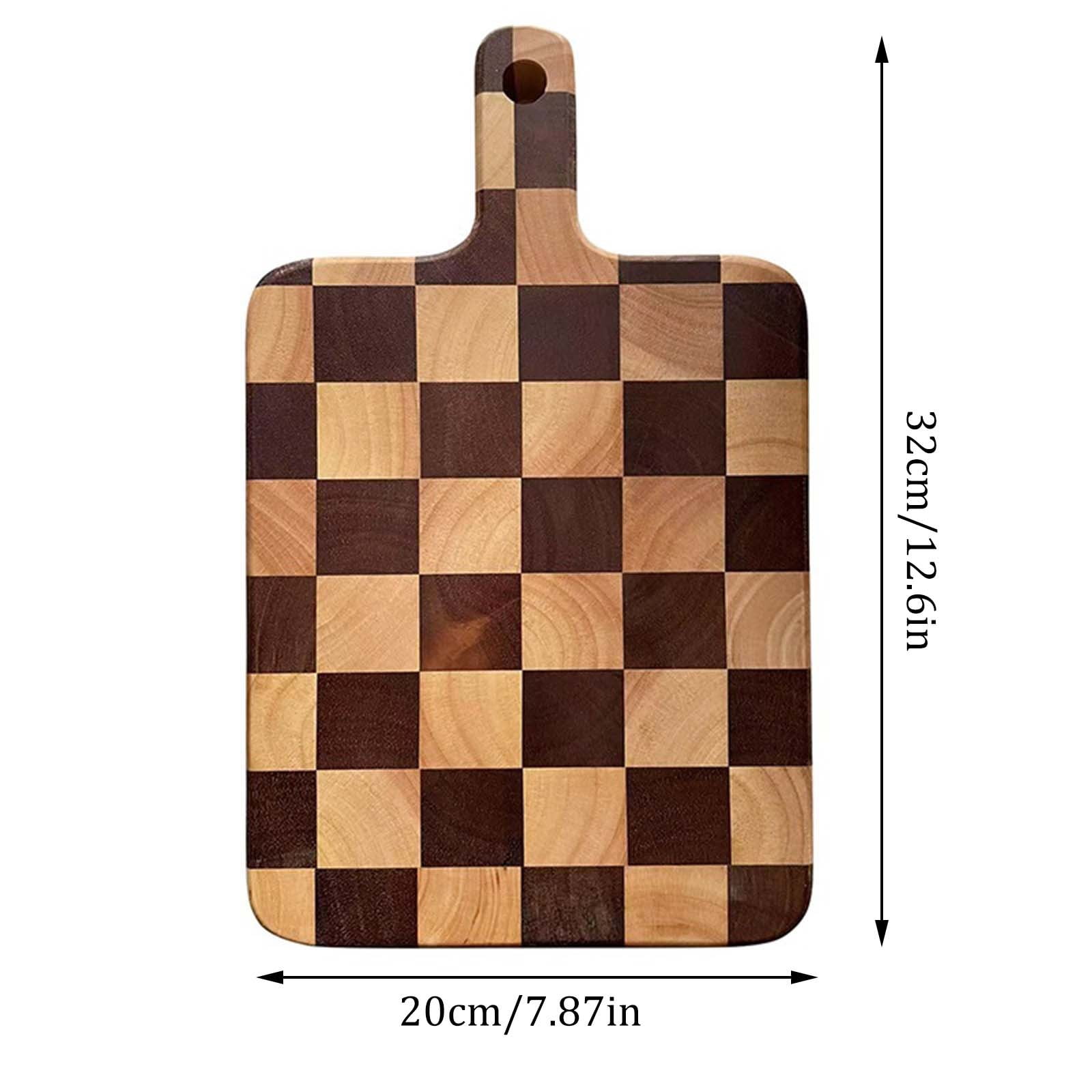 Solid Teak Wood Cutting Board for Meat, Bread & Pizza, Large Kitchen Chopping Block,All-Purpose Serving Board