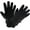 Black, variant on Winter Gloves Deerskin Suede Leather and Insulated Polar Fleece Water Resistant Thermal Gifts for Men and Women