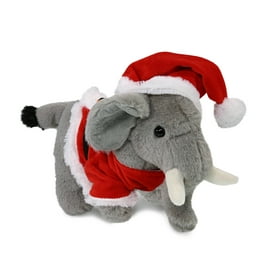 KINREX Christmas Stuffed Animal – White Santa Teddy Bear