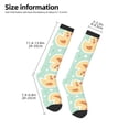 thumbnail image 2 of Naloa Cute Duck Thigh High Socks Extra Long Stretchy Sock Women Over Knee High Opaque Stocking Daily Wear, 2 of 6