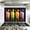 Color 1, variant on Peel and Stick Backsplash Mural for Kitchen, 35.4x23.6 inch Oil-Proof Vinyl Wall Decal Peach seamless Hand drawn fruit sliced pieces Summer tropical endless Removable Wallpaper for Stove