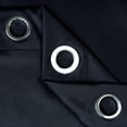 thumbnail image 5 of MDS Blackout Curtains for Living Room and Bedroom Thermal Insulated Grommet Room Darkening Draperies 1 Panel (Black 42x84), 5 of 7