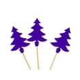 thumbnail image 2 of Darling Souvenir Christmas Tree Cupcake Toppers Dessert Decorations - Pack Of 20, 2 of 6