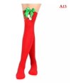 thumbnail image 3 of Adornos Navideños Calcetines Medias Largas A Rayas Adornos, 3 of 6