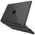 thumbnail image 1 of Fintie Case for MacBook Pro 14 Inch A2779 A2442 (2023 2022 2021 Release) (M2 Pro / M2 Max / M1 Pro / M1 Max) with Touch ID - Protective Snap On Hard Shell Cover, Crystal Black, 1 of 9