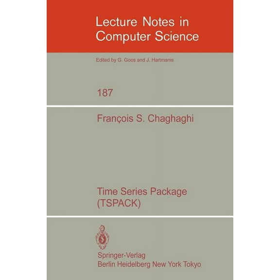 Lecture Notes in Computer Science Time Series Package (Tspack), Book 187, (Paperback)