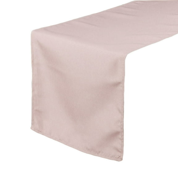Your Chair Covers - Blush 14 x 108 Inch Polyester Table Runner for Restaurants, Weddings, Dinner or Birthday Parties