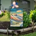 thumbnail image 6 of Mountains and Winter Garden Flag House Banner 12" x 18" Double Sided Outdoor Yard Decoration, 6 of 6