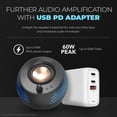 thumbnail image 4 of Altavoces para ordenador Creative Pebble X 2.0 USB-C Bluetooth 5.3, 4 of 5