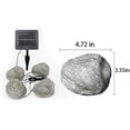 thumbnail image 2 of Luces Solares Para Jardín Al Aire Libre, Lámpara De Piedra De Simulación, Luces Nocturnas De Paisaje Impermeables Para Camino De Patio De Césped Sweethay HA036780-00, 2 of 6