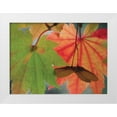 thumbnail image 3 of Vitaly Geyman 18x14 White Modern Wood Framed Wall Art Titled - Maple Leaves Perfection I, 3 of 5