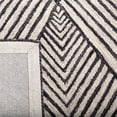 thumbnail image 4 of SAFAVIEH Micro-Loop Horatio Diamond Trellis Wool Area Rug, Charcoal/Ivory, 2'6" x 4', 4 of 4