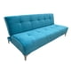 thumbnail image 3 of Sofá Cama Reclinable Okis Azul Turquesa, 3 Posiciones, SALVANTO, 3 of 9