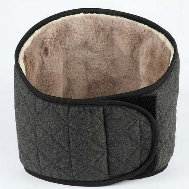 Cinturón de terciopelo cálido, artefacto de protección abdominal para hombres y mujeres, cinturón abdominal de calentamiento en frío, cinturón gástrico de calentamiento en frío para otoño e invierno