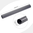 thumbnail image 2 of Uxcell Rigid Round Pipe Light Grey 1.42 x 1.57"(ID*OD) High Impact for Water Pipe Crafts Cable Sleeve, 2 of 6