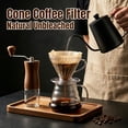 thumbnail image 5 of M Buder 200 Count Coffee Filters 2-4 Cup, Unbleached Coffee Filters, Natural Disposable Filter Paper for Coffee Maker, 5 of 8