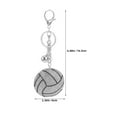 thumbnail image 2 of unbranded 2Ud Llavero De Voleibol De Aleación Con Para Bolsa Y Accesorios Deportivos, 2 of 8