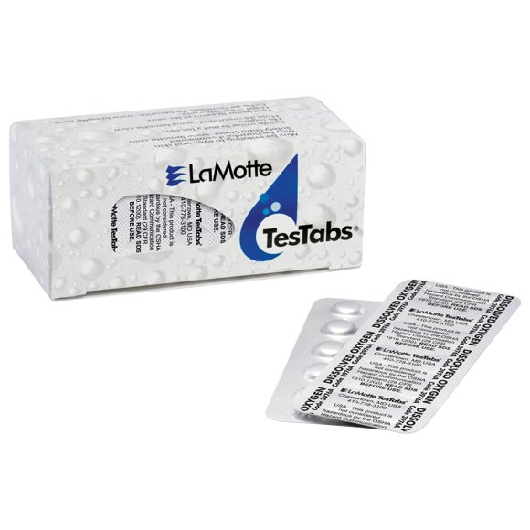 Recarga de TesTabs de Oxígeno Disuelto LaMotte, 50 tabletas