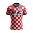 thumbnail image 2 of 2026 Soccer Cup Fan Jersey for Men, V-Neck Short Sleeve T-Shirt with National Team Graphic, Soft Cotton Blend Athletic Top, 1 PC Red XXXL, 2 of 5